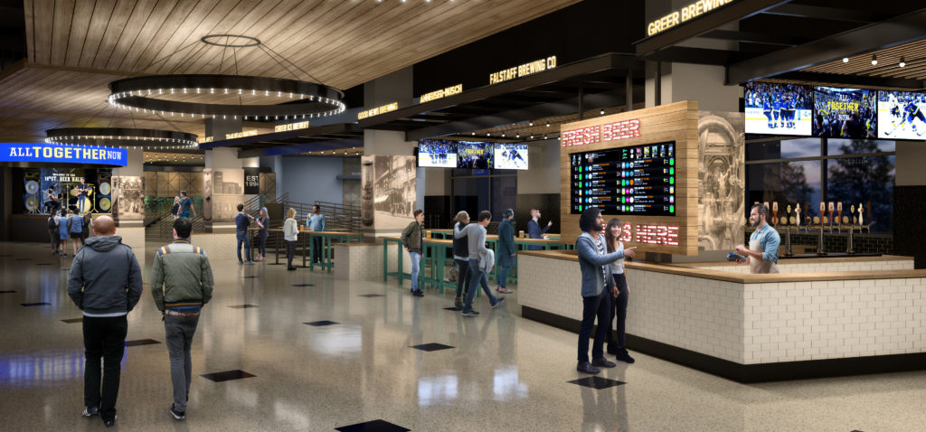 Previewing the &quot;New&quot; Enterprise Center: Social Spaces, Additional Clubs and More - Arena Digest