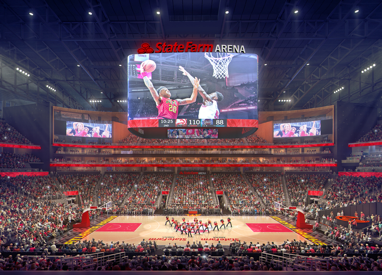 State Farm Arena Transformation and Experiential Seating Products are True  to Atlanta