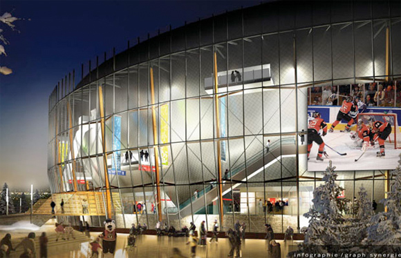 Proposed Quebec City arena