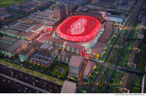 Red Wings arena plans