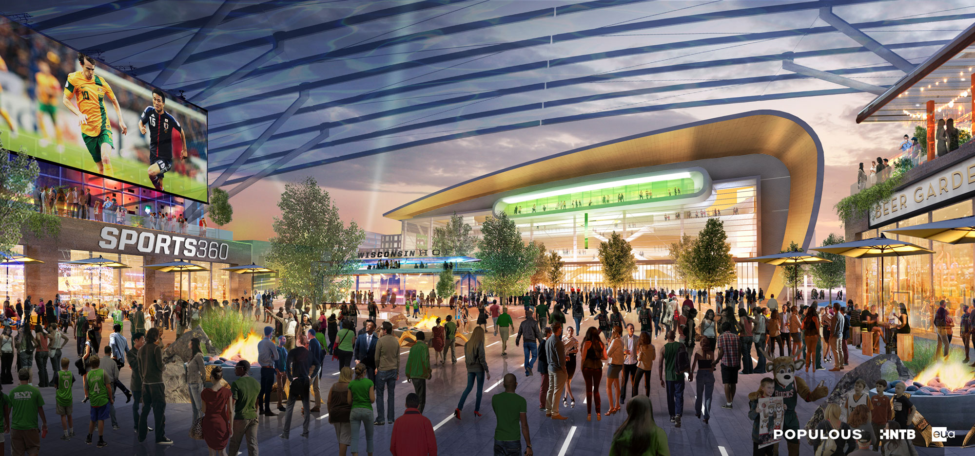 Ambitious Bucks downtown arena plan unveiled - Arena Digest