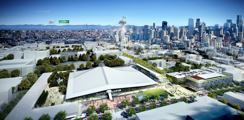 Seattle Coliseum rendering KeyArena