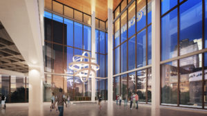 Target Center lobby rendering