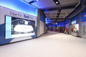 Bell MTS Place renovated concourse
