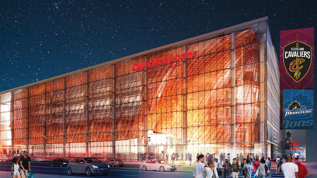 Quicken Loans Arena rendering 2018-1