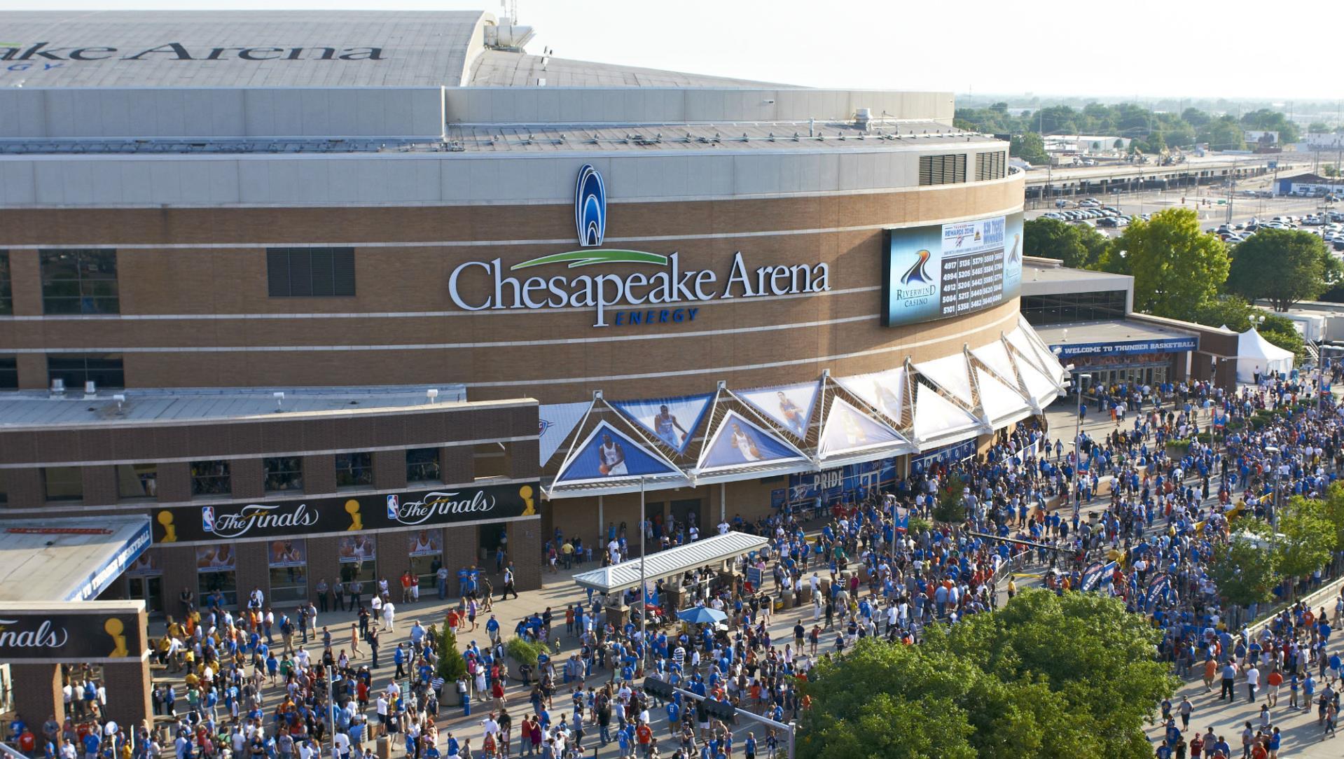 chesapeake arena okc