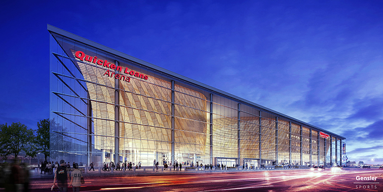 Quicken Loans Arena renovation rendering 9-18-18