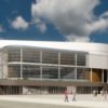 Legacy Arena renovation exterior rendering