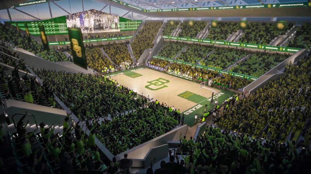 New Baylor Basketball arena