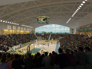 Unviersity of Vermont Multi-Purpose Facility basketball
