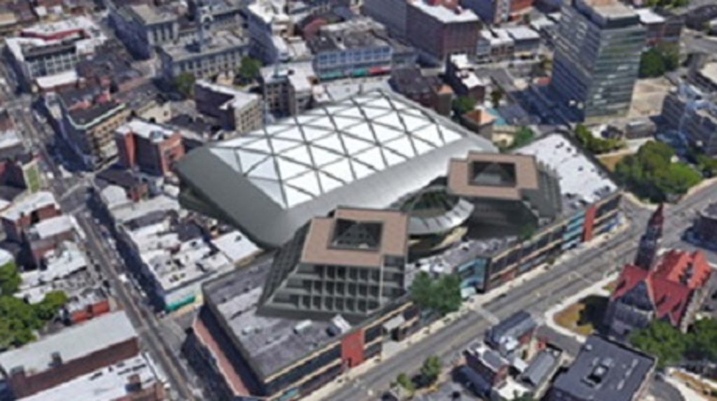 Paterson Arena rendering