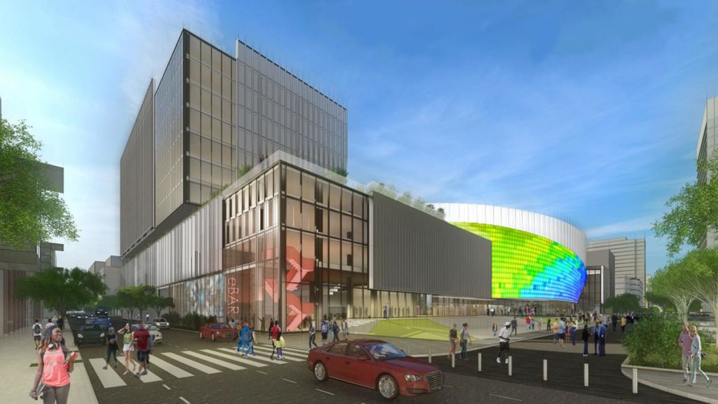 Richmond Coliseum redevelopment rendering