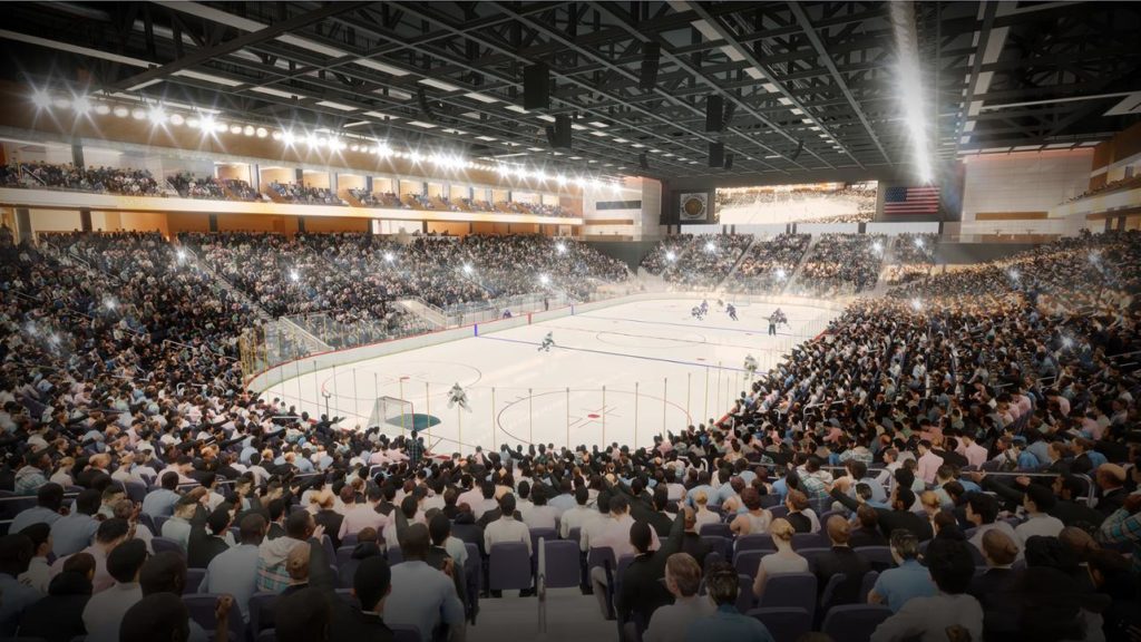 NEW ARENA AT AGUA CALIENTE interior Palm Springs AHL