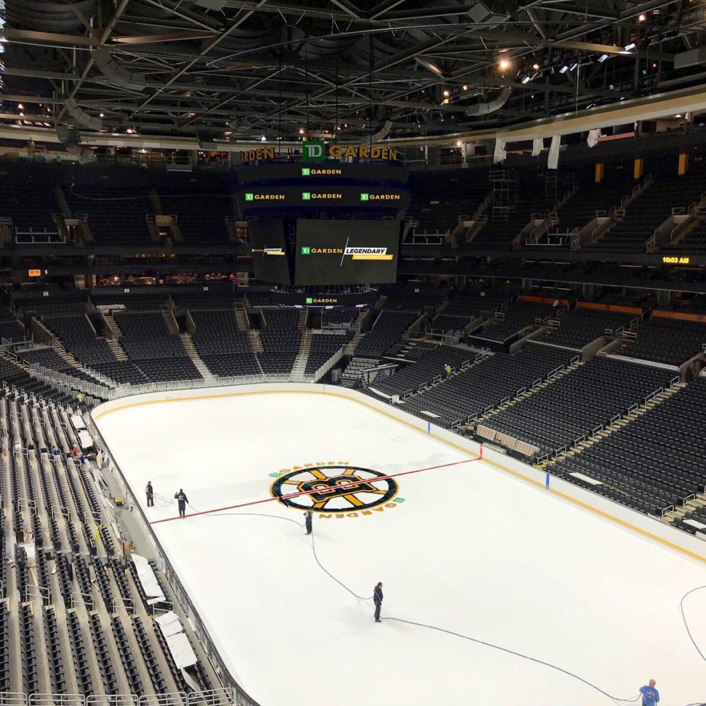 TD Garden new seats