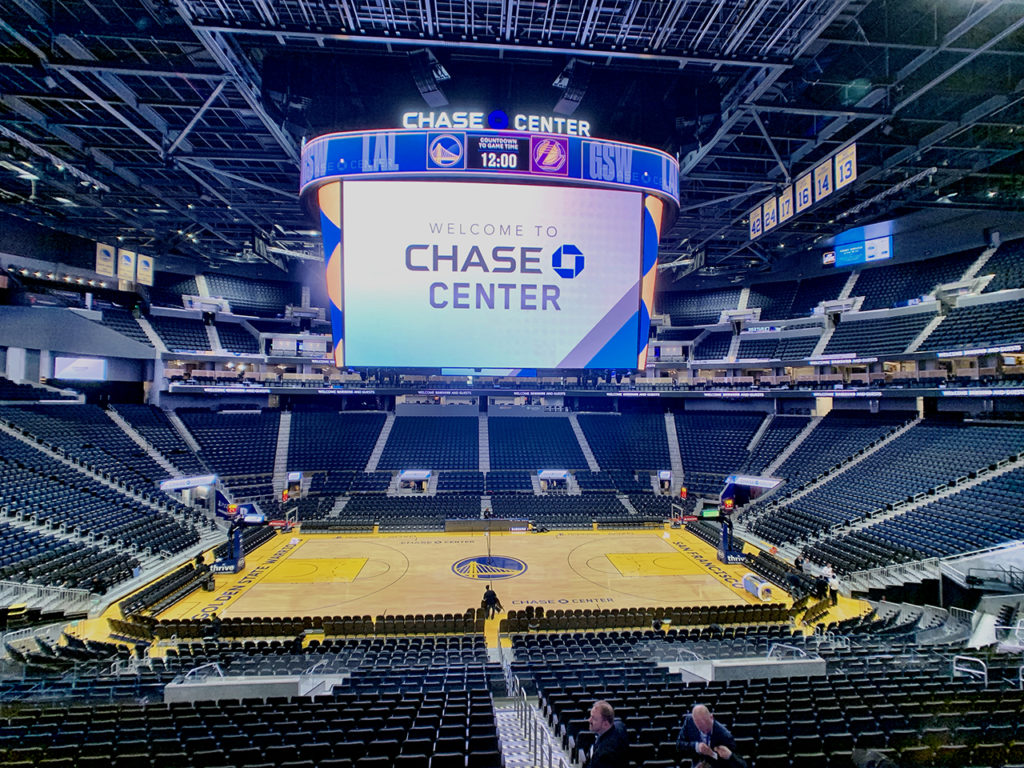 PHOTOS: Inside the Chase Center in San Francisco