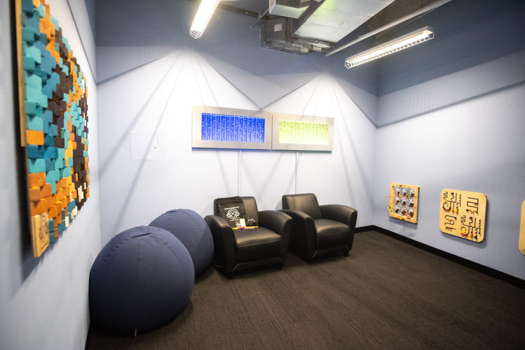 Chase Center Wellness and Sensory Room