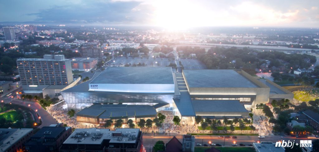 Rupp Arena at Central Bank Center Rendering