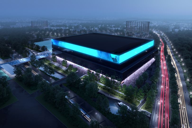 Proposed Manchester Arena rendering