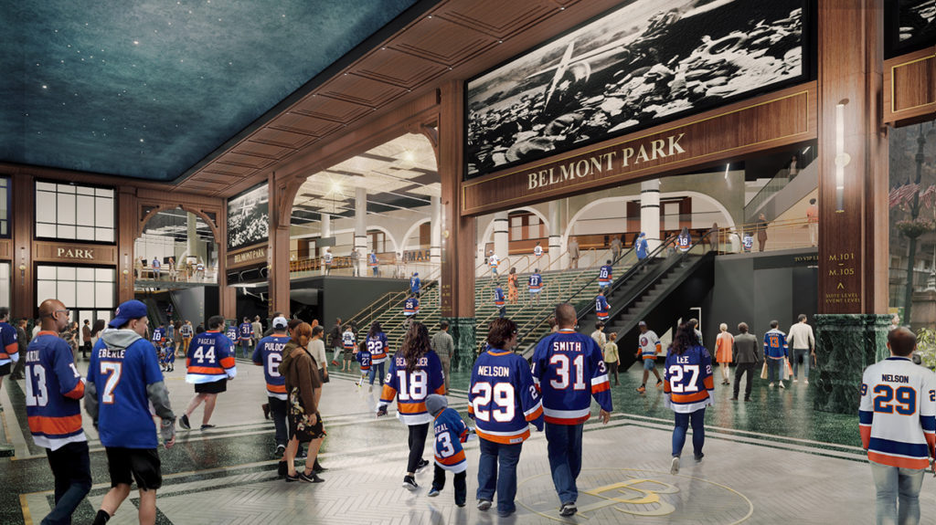 Islanders release new Belmont Park Arena renderings, details - Arena Digest