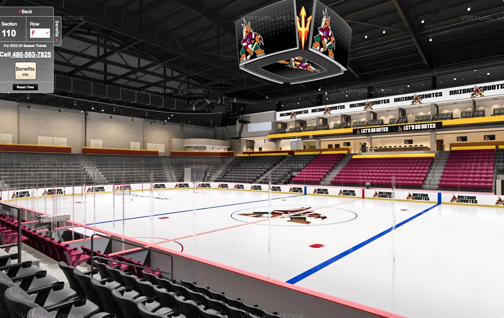 Coyotes to remain at Mullett Arena in Tempe for 2023–24 season